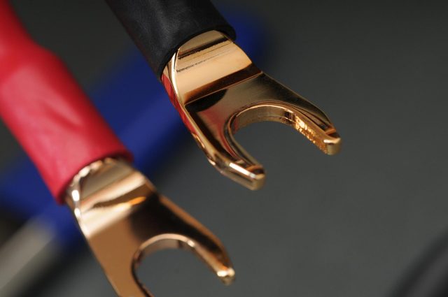 Matthew Bond Audio gold-plated speaker cable connectors
