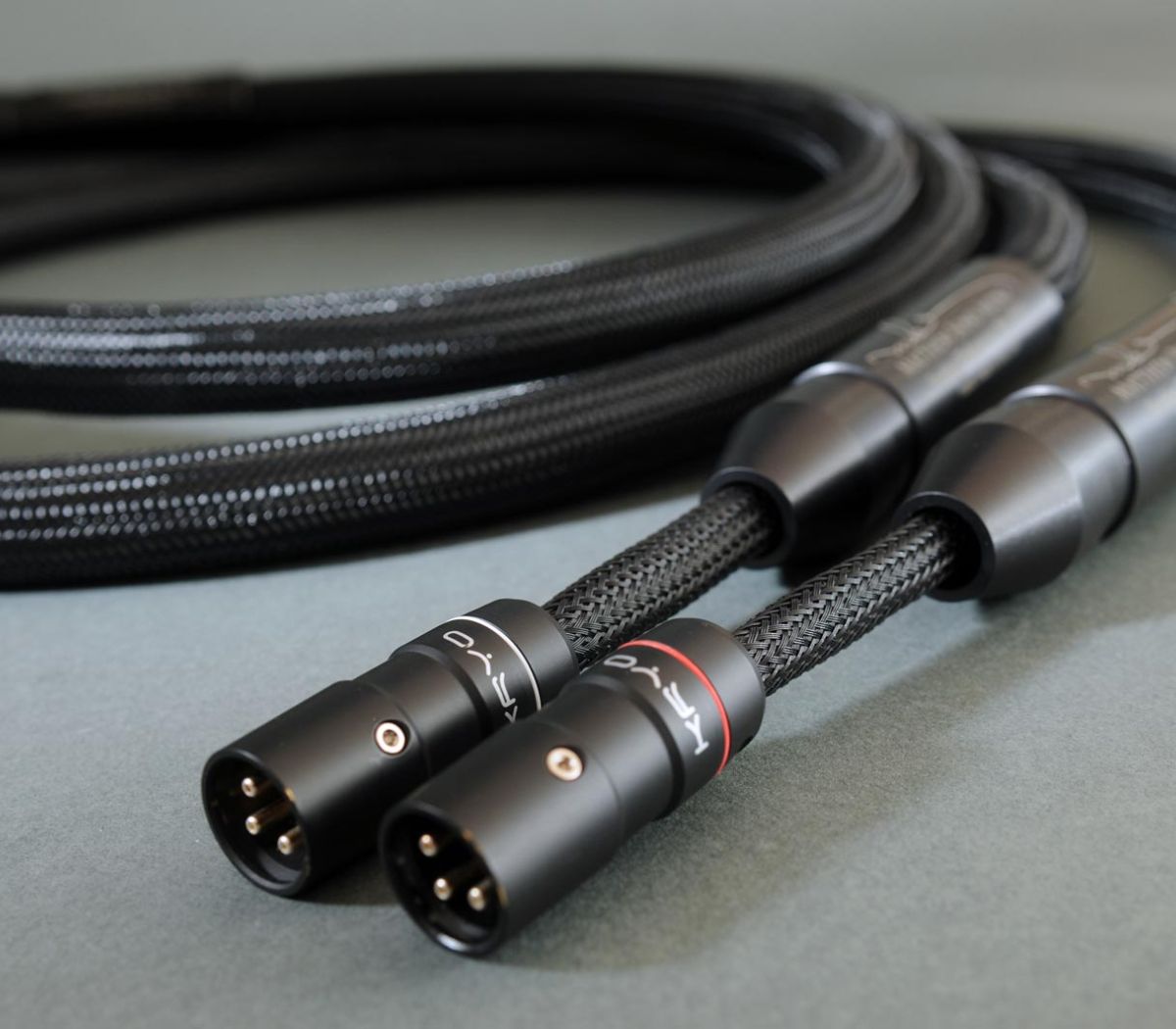 Matthew Bond Audio Analog Reference Interconnect cable connectors closeup