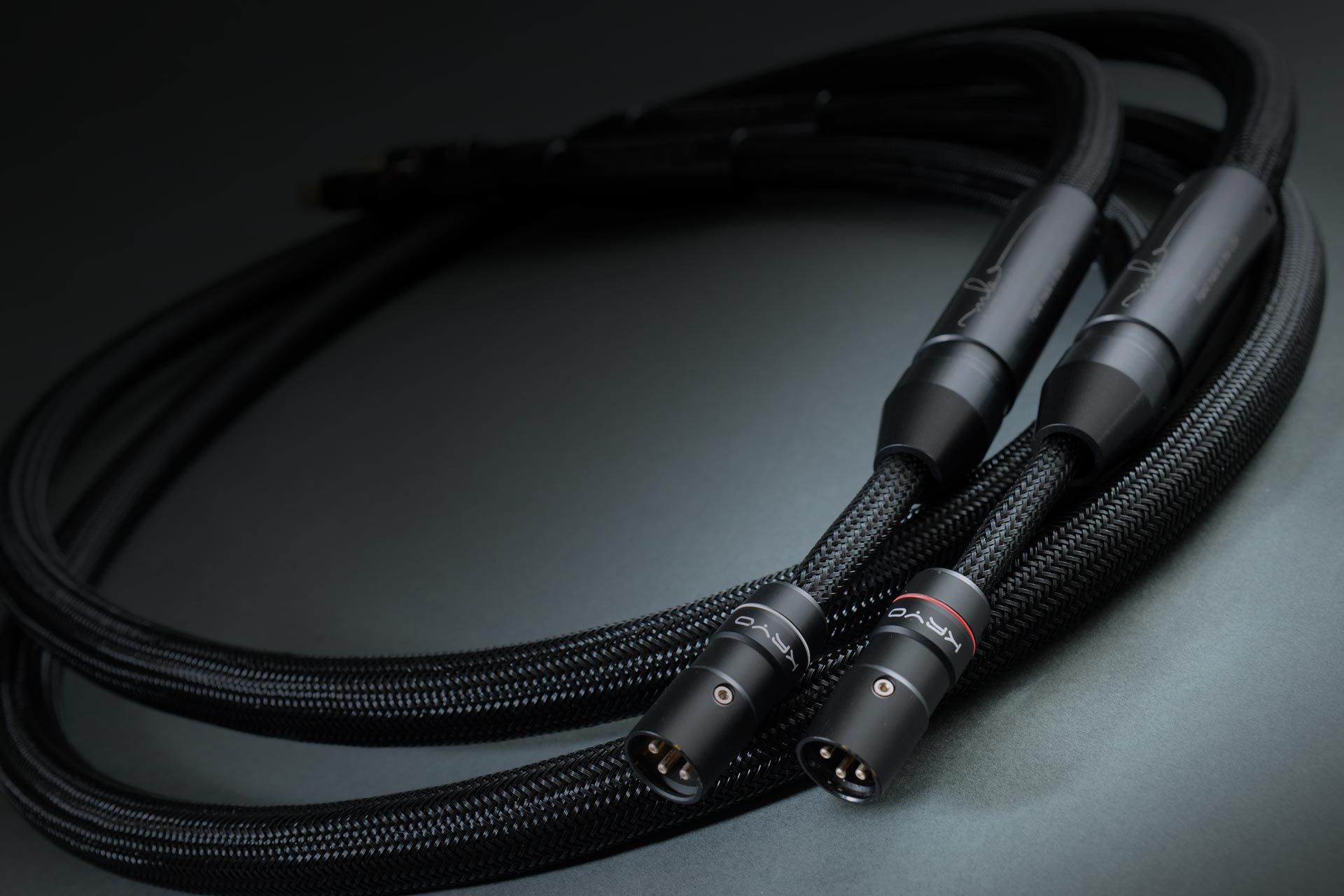 Matthew Bond Audio Analog Reference Interconnect cables closeup